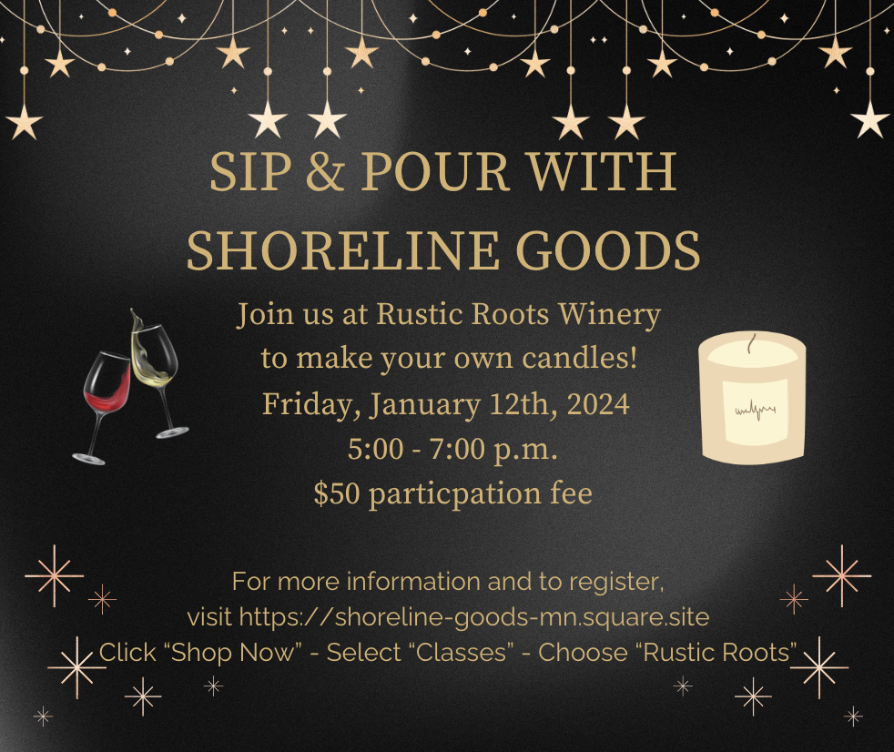 Candle Making Classes - Sip & Pour Candle